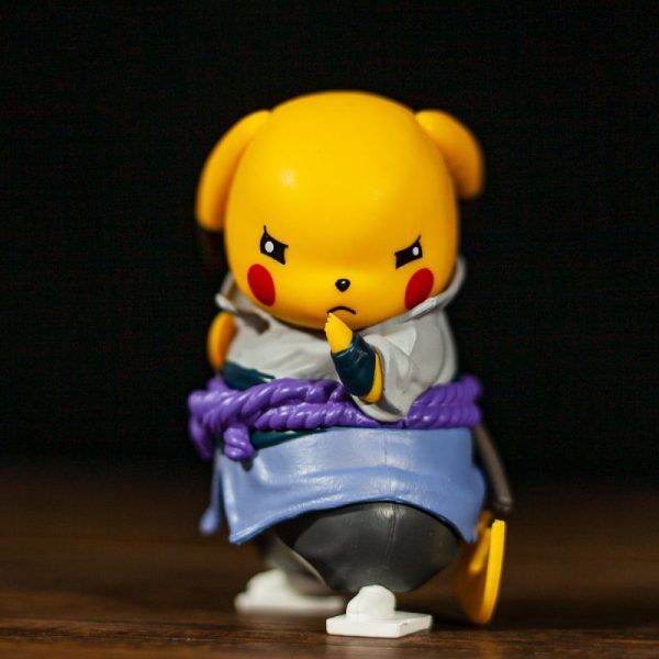 Anime Figur - Pikachu Cosplay Uchiha Sasuke Naruto