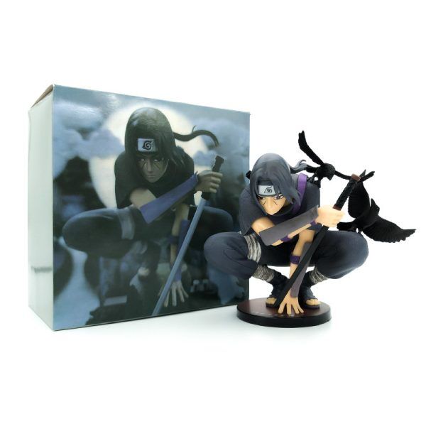 Naruto Figur Uchiha Itachi mit Krähen - Hochwertige Figur