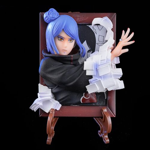 Konan Anime Figur + Bilderrahmen - Engel der Akatsuki