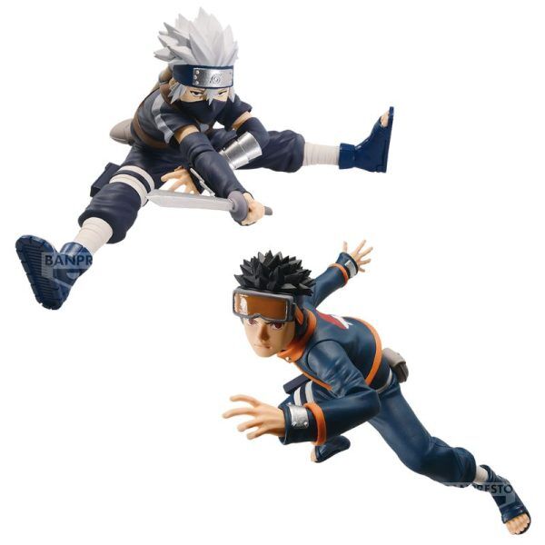 Naruto Shippuden Figur: Kakashi, Obito & Uchiha