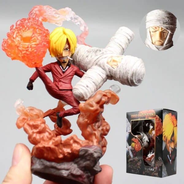 One Piece Figur: Sanji & Zoro mit Bandagen