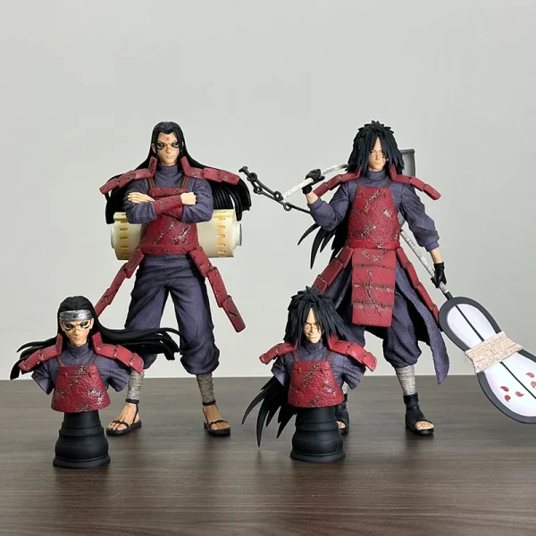 Naruto Shippuden Figur: Madara vs. Hashirama (2 Köpfe)