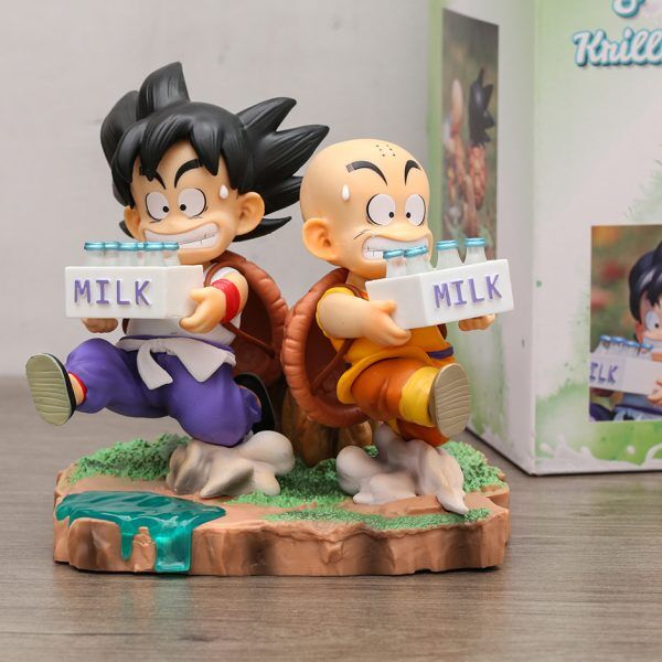 Anime Figuren | Dragon Ball Goku & Krilin Milchlieferung Figur