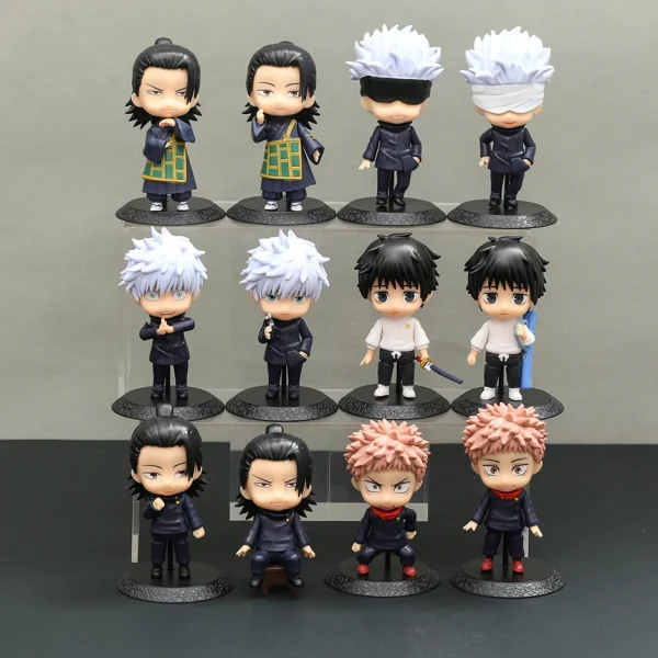 Jujutsu Kaisen Figuren | 12-teilige Figuren Sammlung