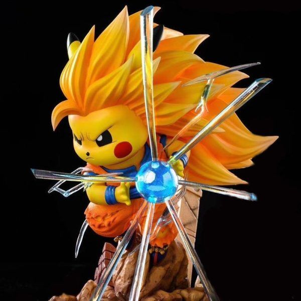 Anime Figuren Pokemon Figuren Super Saiyan Pikachu Cos Naruto