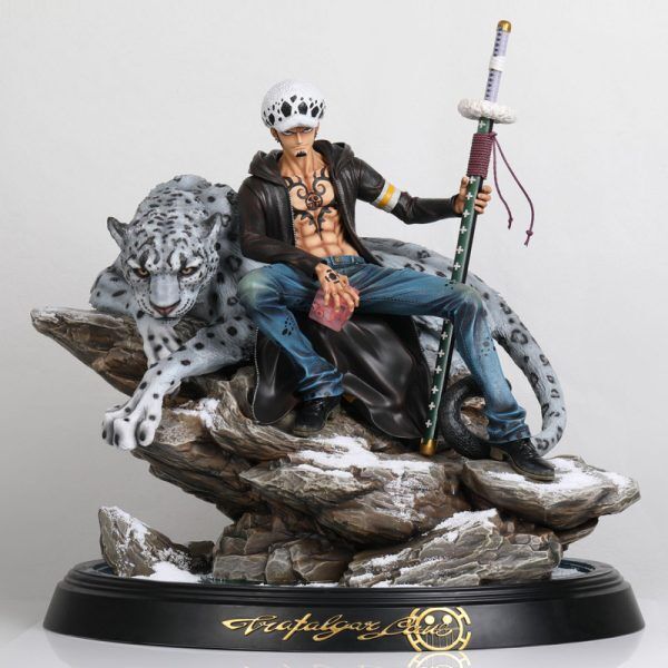 Anime Figuren One Piece Figuren Trafalgar Snow Leopard Devil Fruit