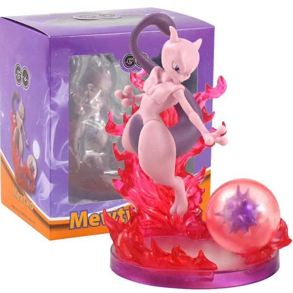 Anime Figuern Pokemon Figuren - Mewtu Figur