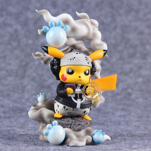 Pokemon Figuren Figur Pikachu Cos Bartholemew Kuma One Piece