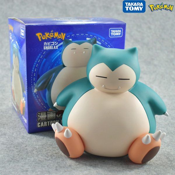 Anime Figuren - Pokemon Figuren Geld Box Snorlax Figur