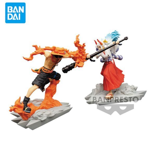 Anime Figuren - One Piece Figuren Kaidou Tochter Yamato Vs Ace Figur