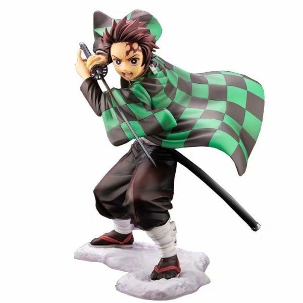 Demon Slayer Figur Tanjiro Kamado in Angriffshaltung