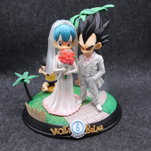 Figurines Dragon Ball Z Vegeta Bulma