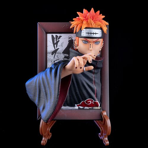 Naruto Pain Action Figuren + Bilderrahmen - Akatsuki Kollektion