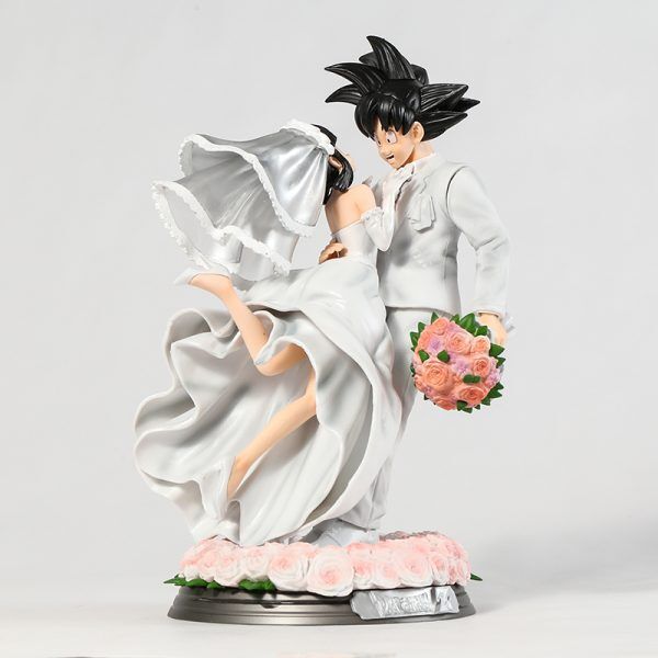 Anime Figuren - Dragon Ball Z Figur - Son Goku et Chichi Mariage