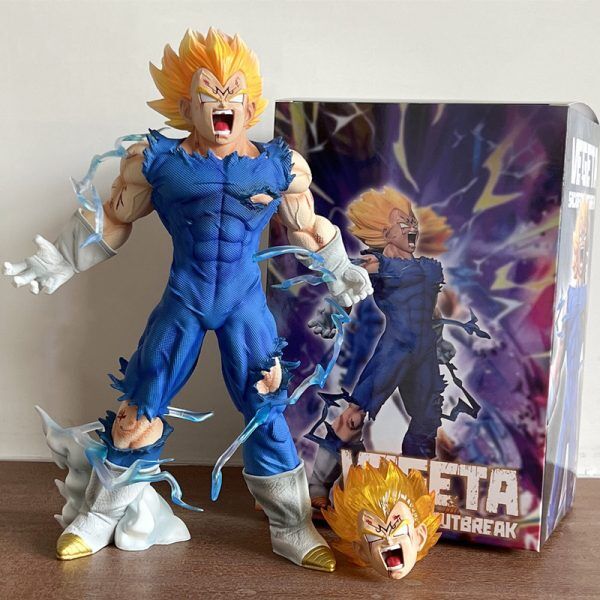 Dragon Ball BT Vegeta Figuren Zwei Kopf Figurine